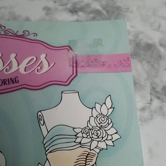 Dresses Advance Coloring Book - Picture 3 of 10